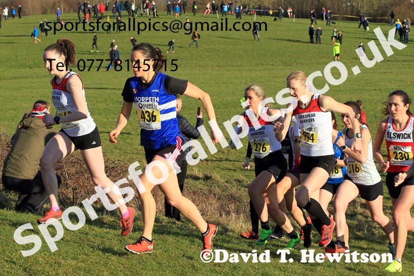 Senior womens Davison Shield 2023 Start Fitness Sherman Cup and Davison Shield, Temple Park, South Shield,   Photo: David T. Hewitson/Sports for All Pics